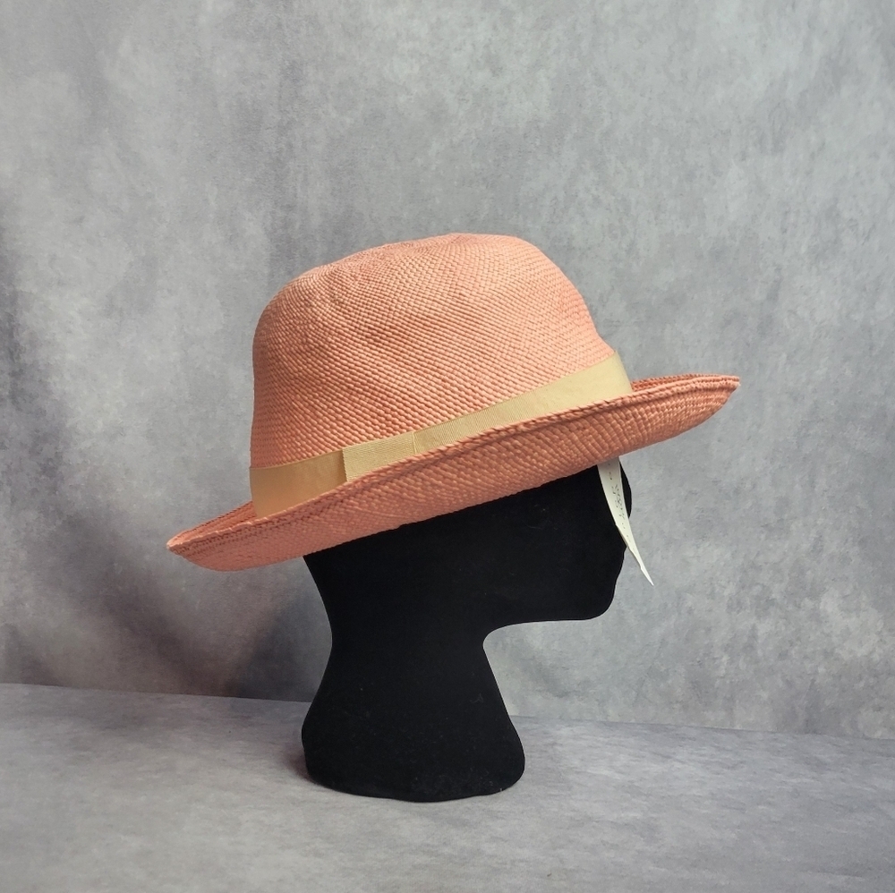 Quadalupe Free people hat fedora Wana Panama Pink Women's‎ Size M